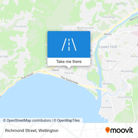 Richmond Street map