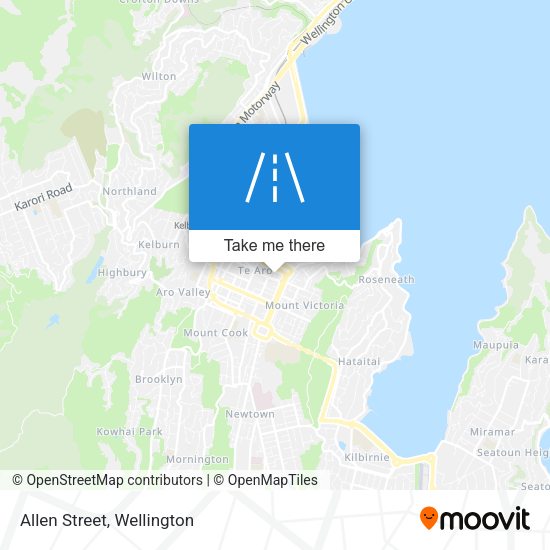 Allen Street map