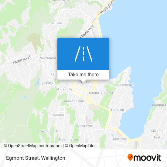 Egmont Street map