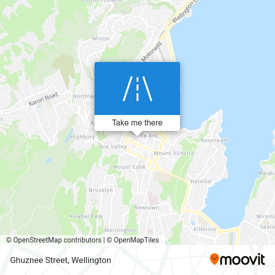 Ghuznee Street map