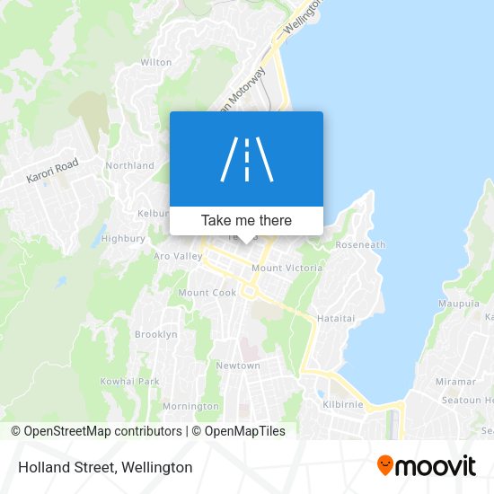 Holland Street map