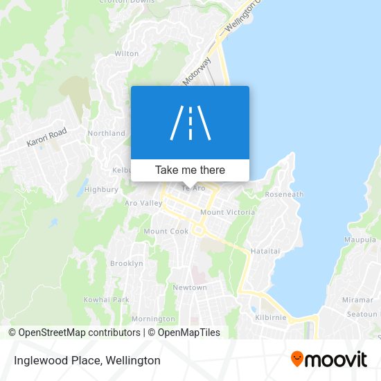 Inglewood Place map