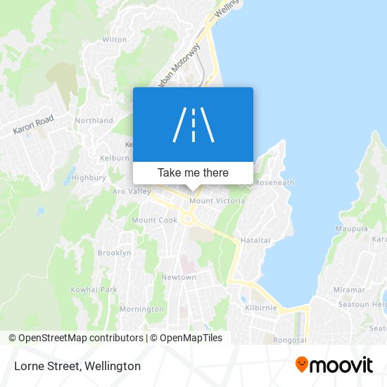 Lorne Street map