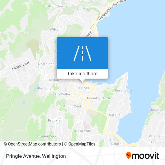Pringle Avenue map