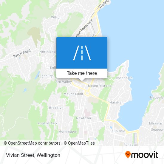 Vivian Street map