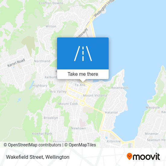 Wakefield Street map