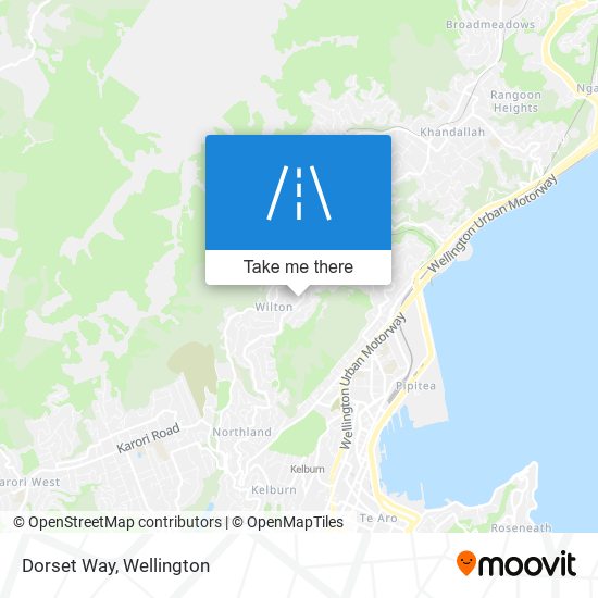 Dorset Way map