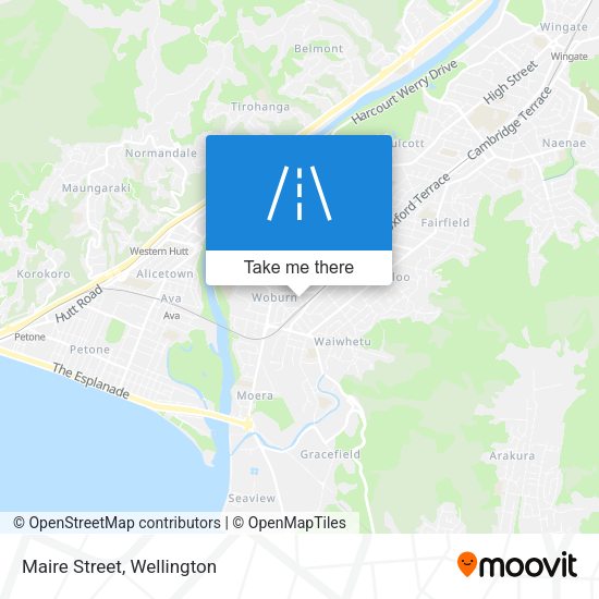 Maire Street map
