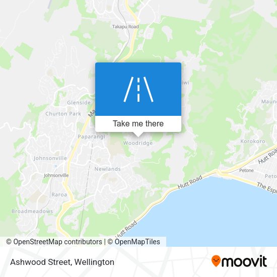 Ashwood Street map