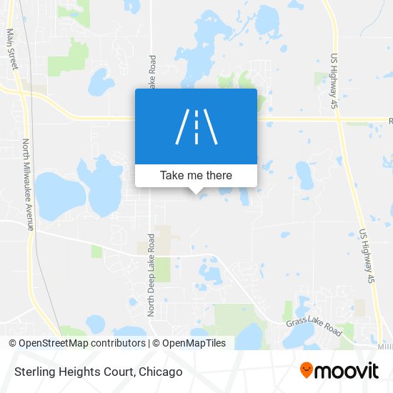 Sterling Heights Court map