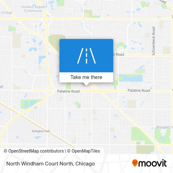 Mapa de North Windham Court North