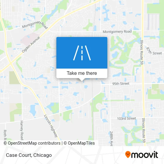 Case Court map