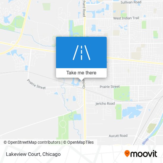 Lakeview Court map