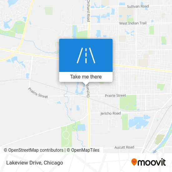 Lakeview Drive map