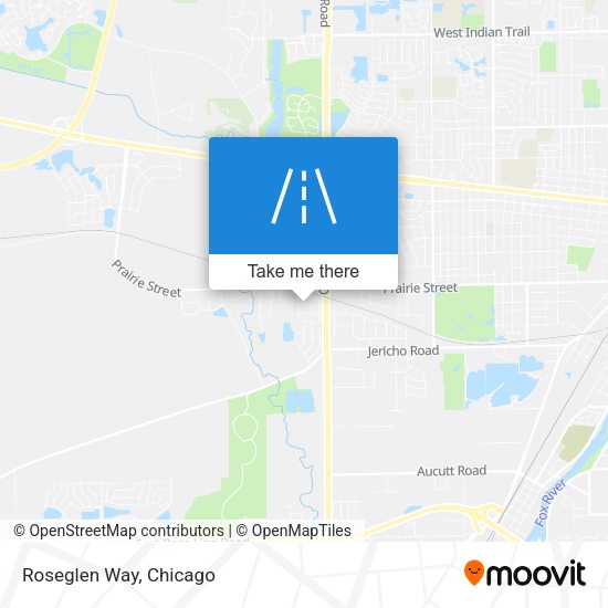 Mapa de Roseglen Way