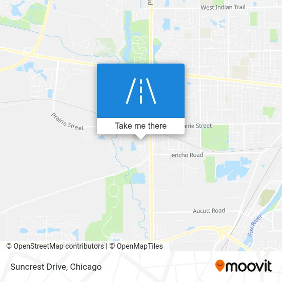 Suncrest Drive map