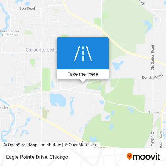 Eagle Pointe Drive map