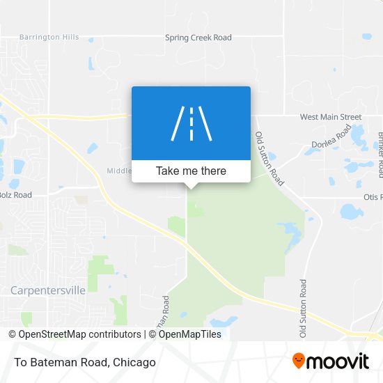 Mapa de To Bateman Road