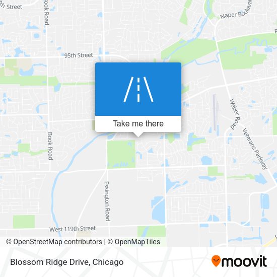 Blossom Ridge Drive map