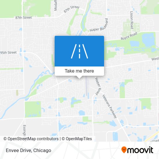 Mapa de Envee Drive