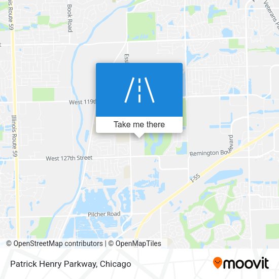 Patrick Henry Parkway map
