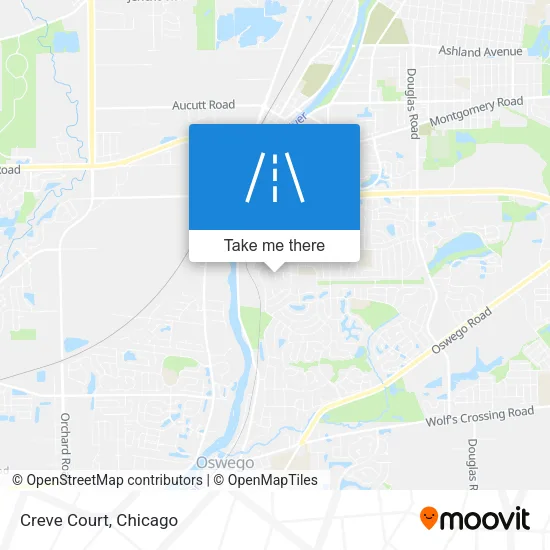 Creve Court map