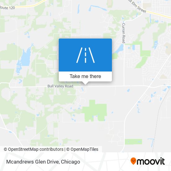 Mcandrews Glen Drive map