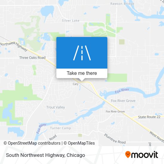 Mapa de South Northwest Highway