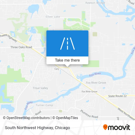 South Northwest Highway map