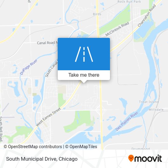 South Municipal Drive map