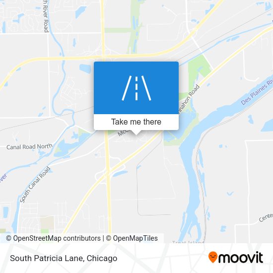 Mapa de South Patricia Lane