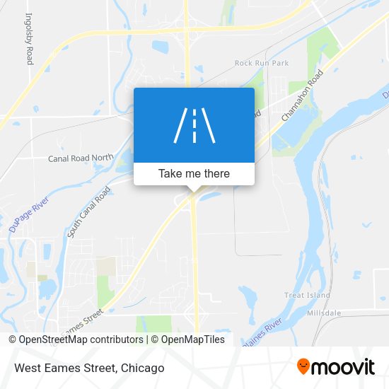 Mapa de West Eames Street