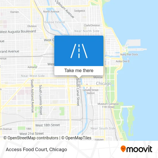 Access Food Court map