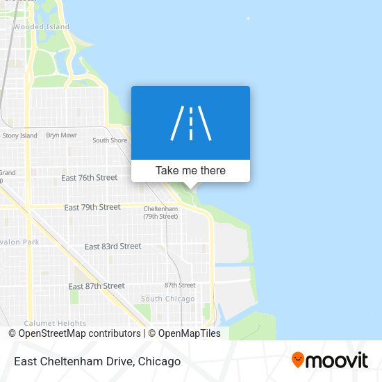 East Cheltenham Drive map