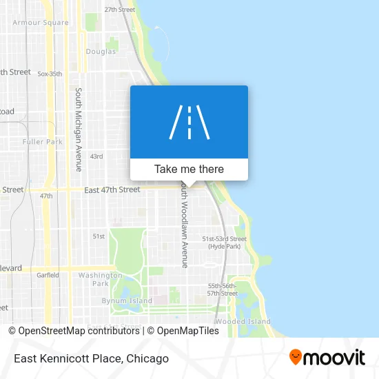 East Kennicott Place map