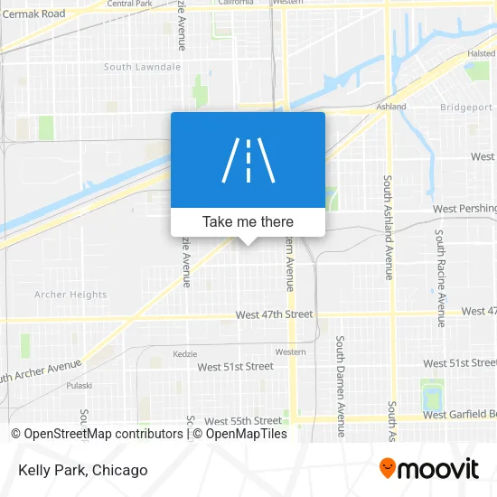 Kelly Park map