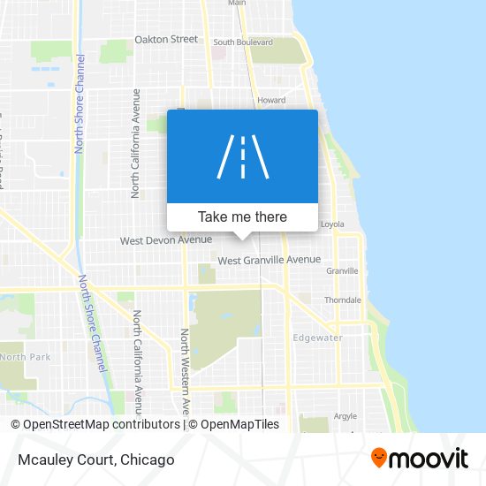 Mcauley Court map