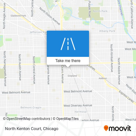 Mapa de North Kenton Court