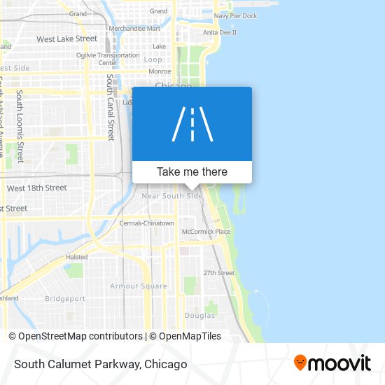 Mapa de South Calumet Parkway