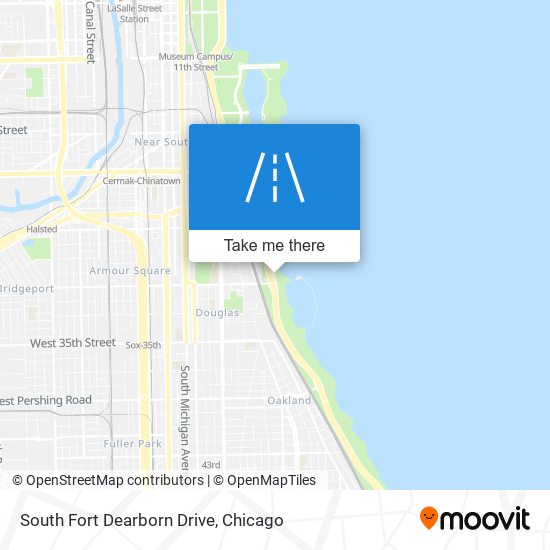 Mapa de South Fort Dearborn Drive