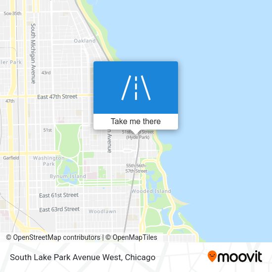 South Lake Park Avenue West map