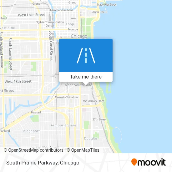South Prairie Parkway map