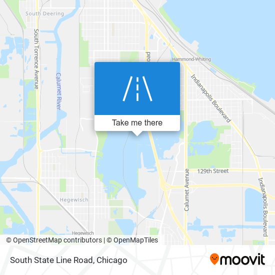 South State Line Road map