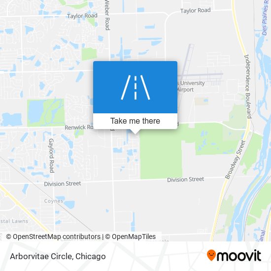 Arborvitae Circle map