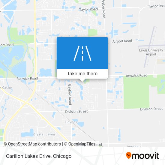 Carillon Lakes Drive map