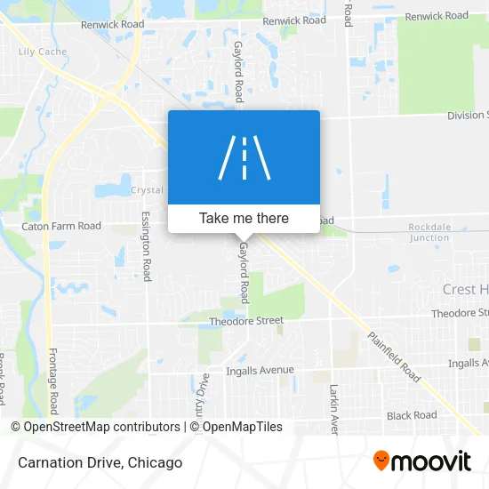 Carnation Drive map