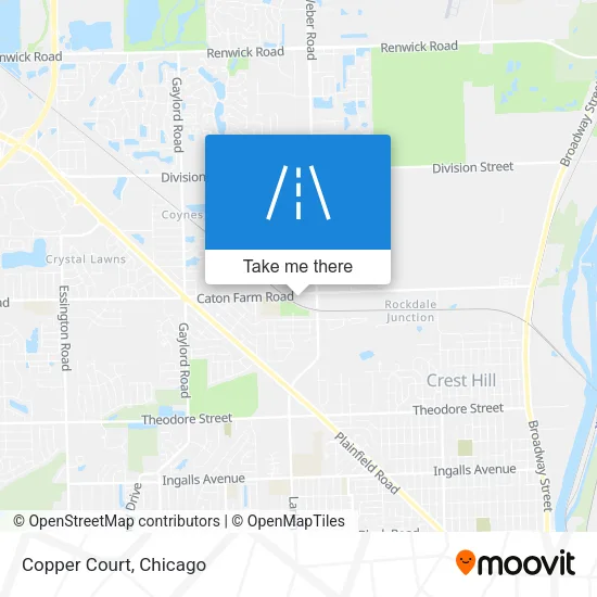 Copper Court map