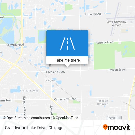 Mapa de Grandwood Lake Drive