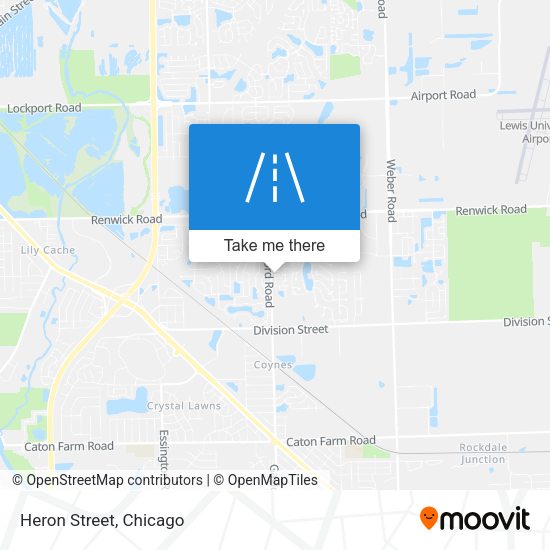 Mapa de Heron Street
