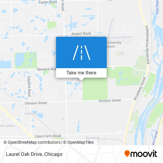 Mapa de Laurel Oak Drive